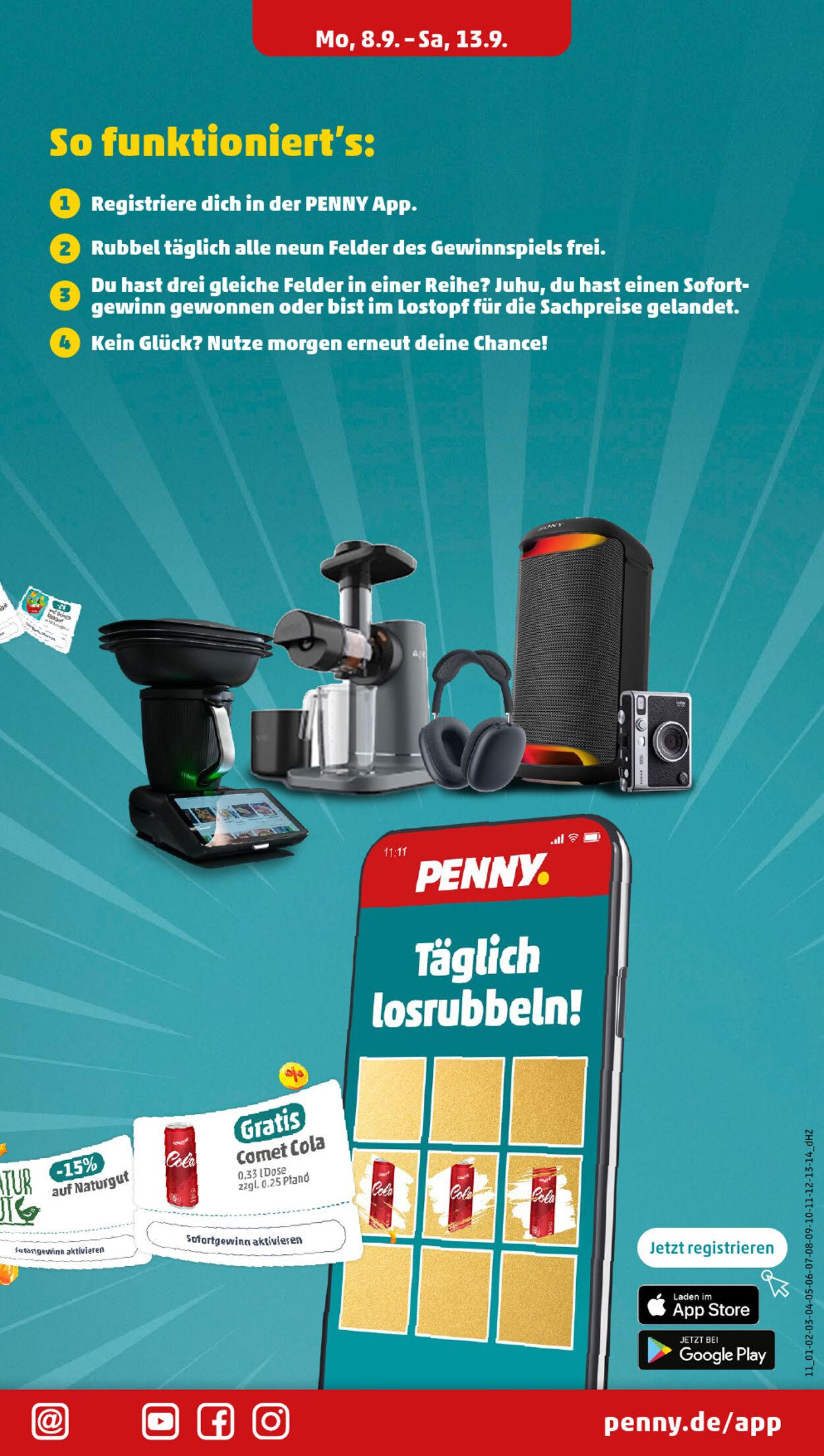 Prospekt Penny 08.09.2025 - 13.09.2025