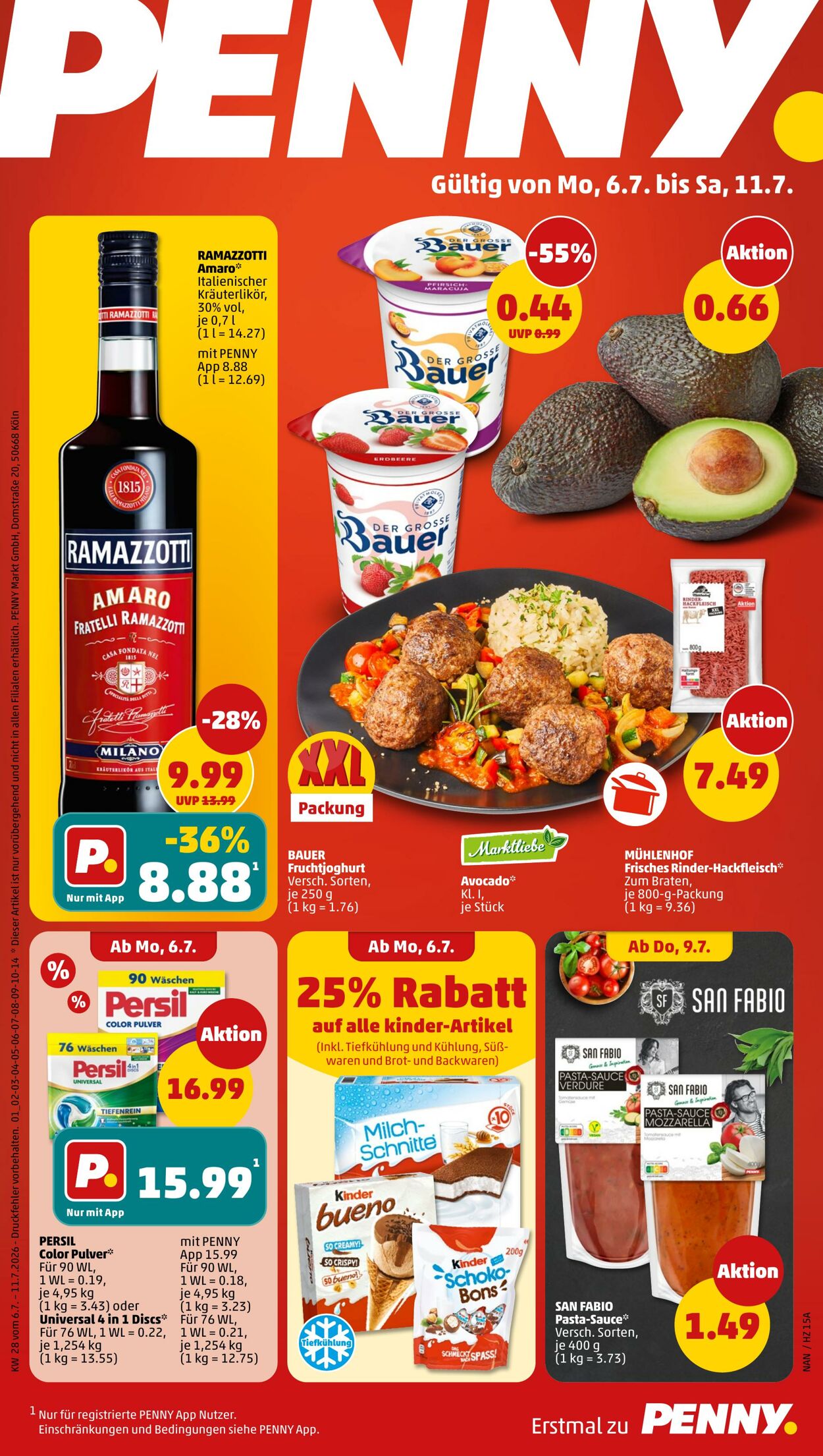 Prospekt Penny 29.06.2026 - 04.07.2026