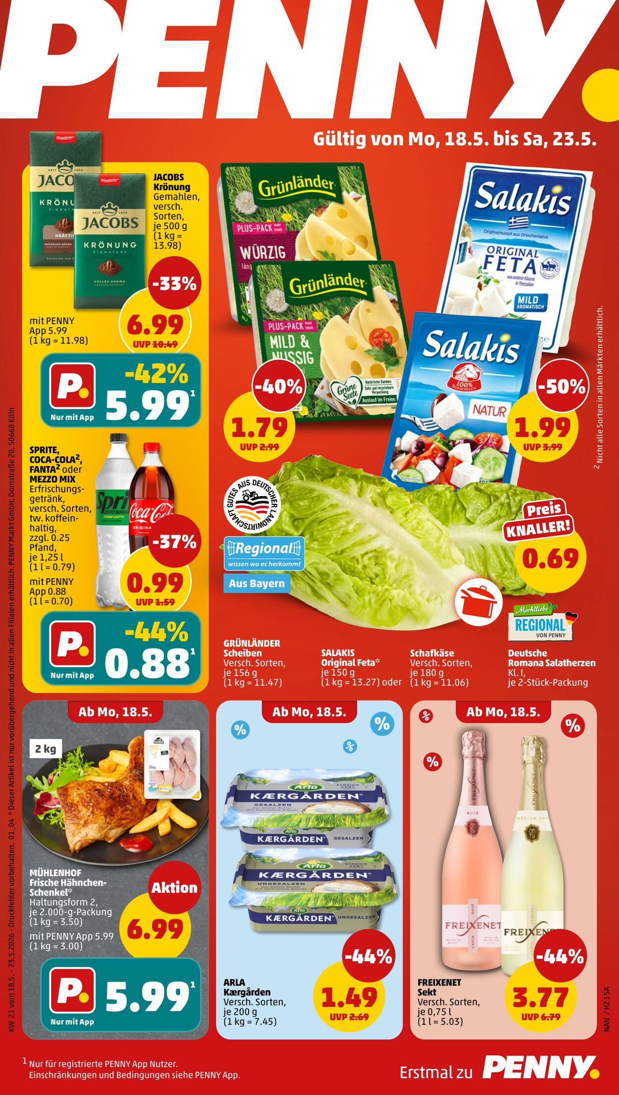 Prospekt Penny 18.05.2026 - 23.05.2026