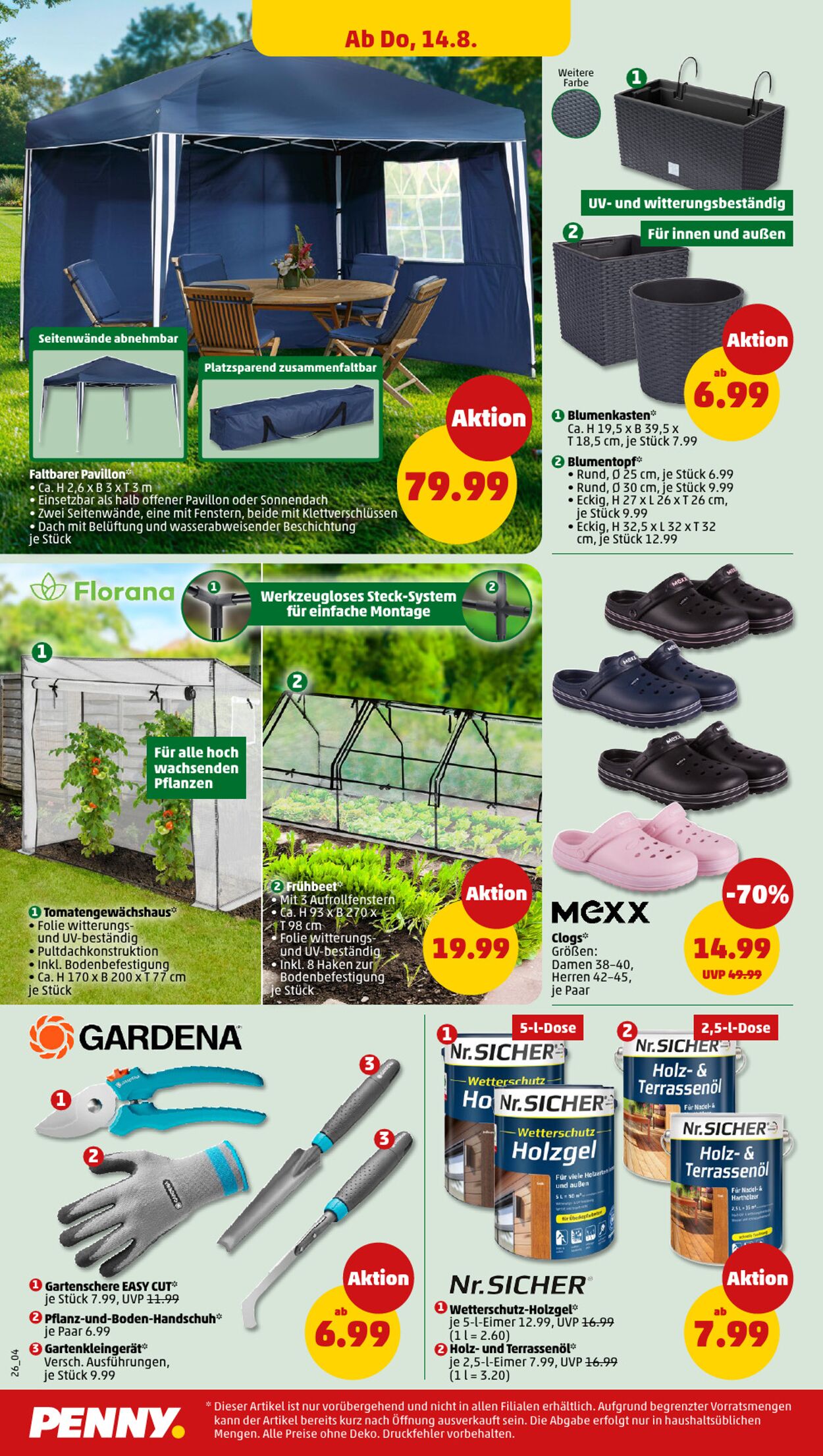 Prospekt Penny 11.08.2025 - 16.08.2025