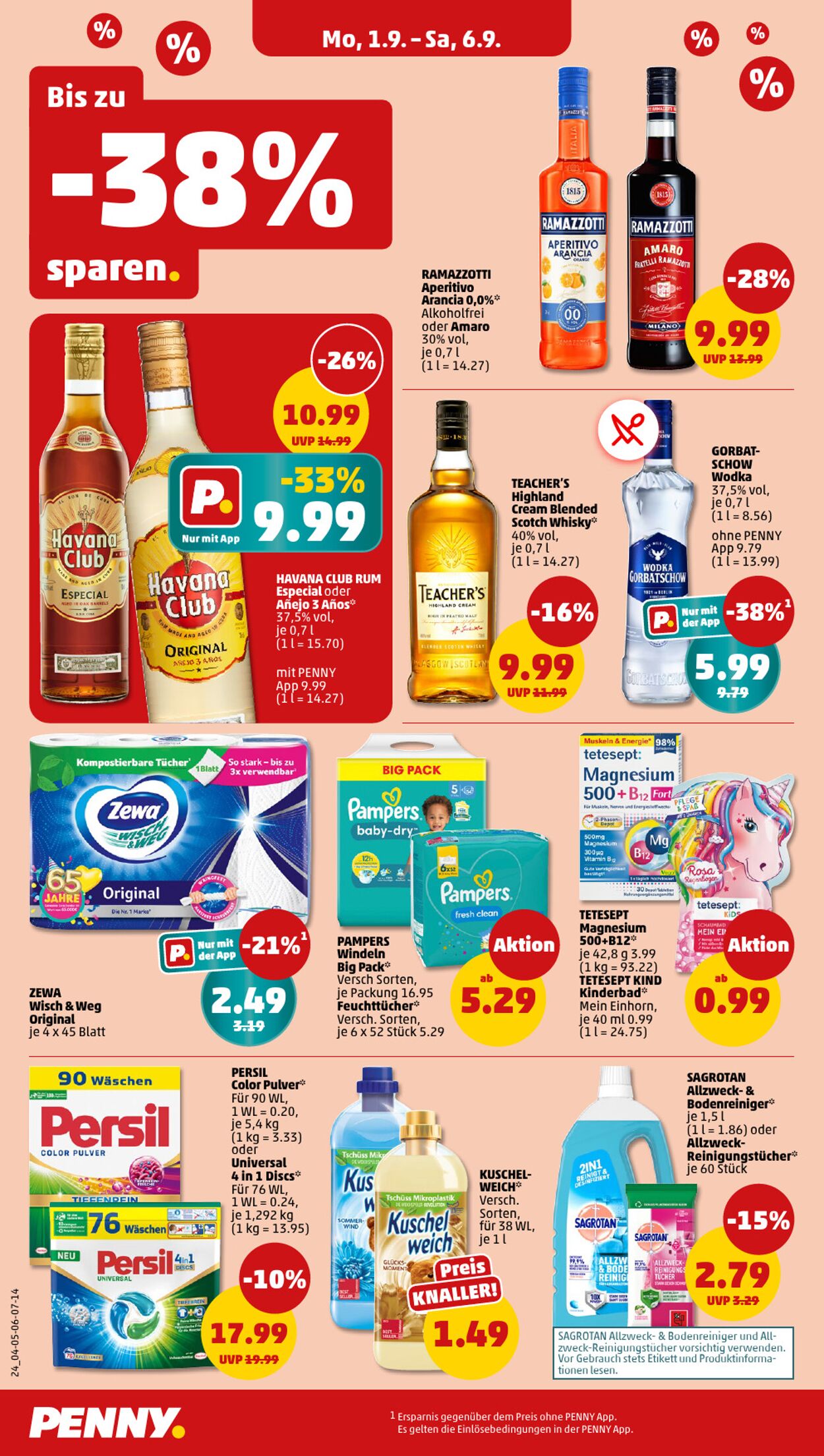 Prospekt Penny 01.09.2025 - 06.09.2025