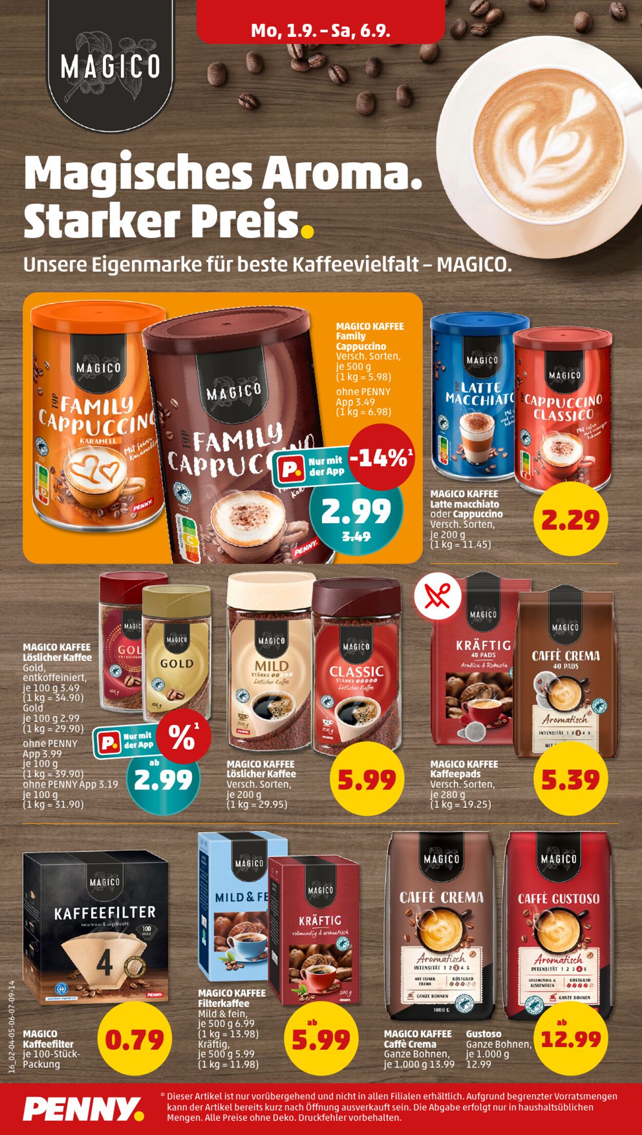 Prospekt Penny 01.09.2025 - 06.09.2025