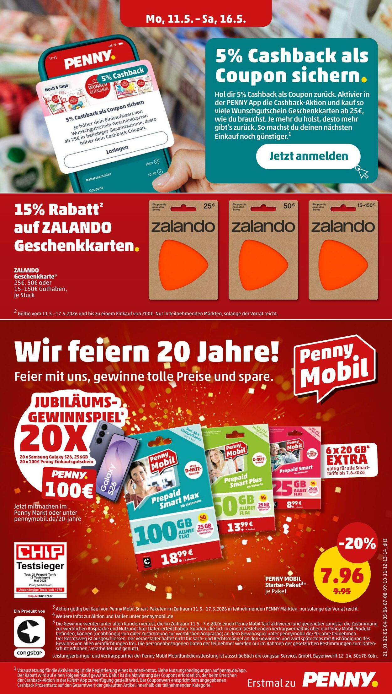 Prospekt Penny 11.05.2026 - 16.05.2026