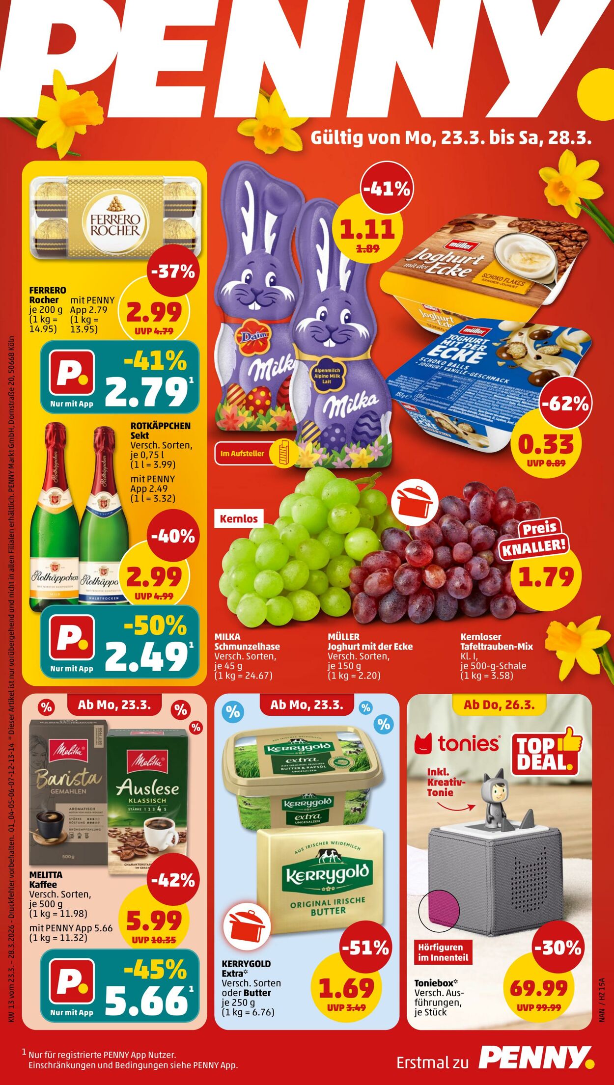 Prospekt Penny 23.03.2026 - 28.03.2026