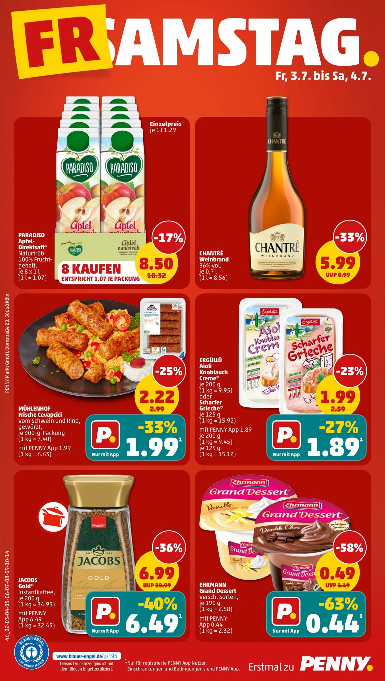 Prospekt Penny 29.06.2026 - 04.07.2026