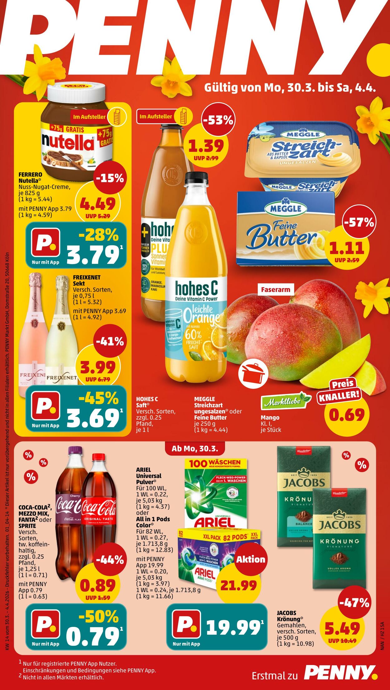 Prospekt Penny 23.03.2026 - 28.03.2026