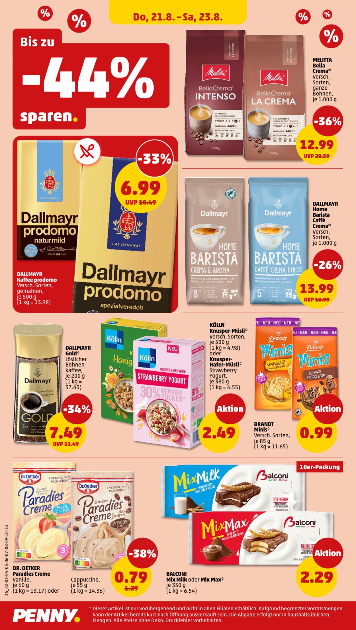 Prospekt Penny 18.08.2025 - 23.08.2025