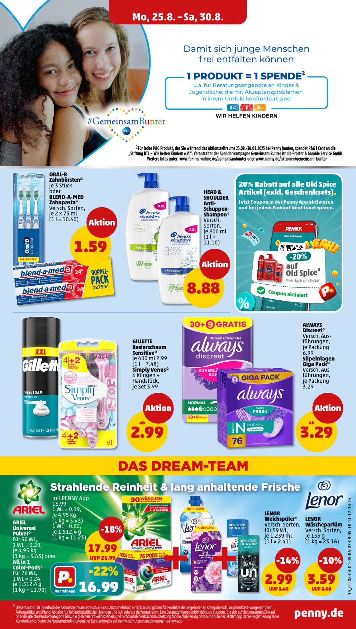 Prospekt Penny 25.08.2025 - 30.08.2025