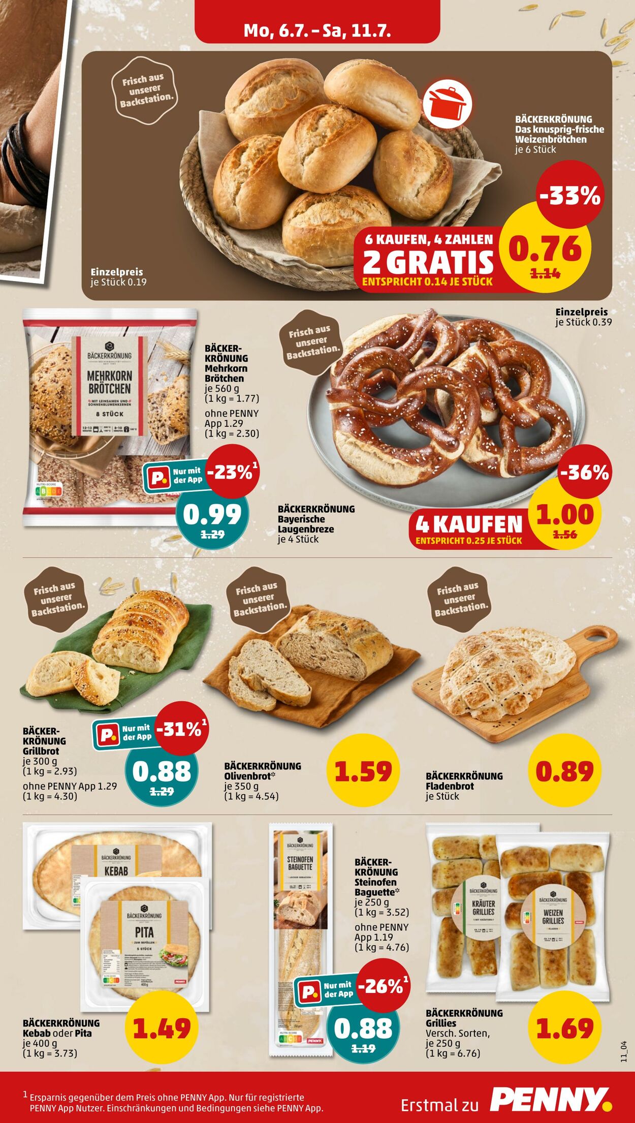 Prospekt Penny 06.07.2026 - 11.07.2026