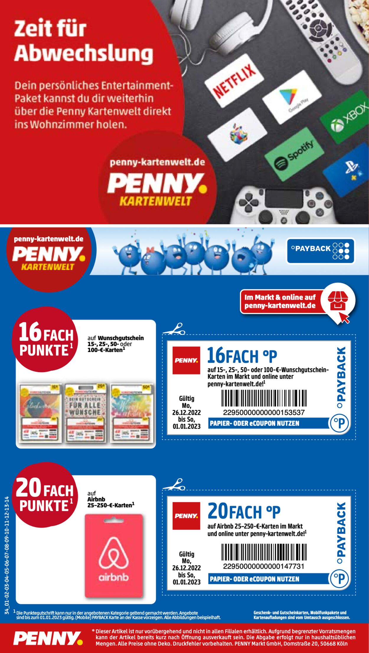 Prospekt Penny 27.12.2022 - 31.12.2022