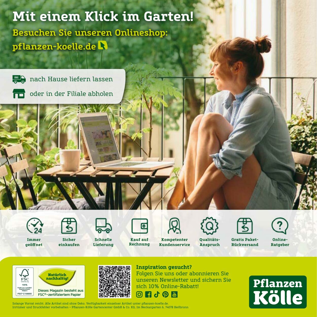 Prospekt Pflanzen-Kölle 01.03.2022 - 30.09.2022