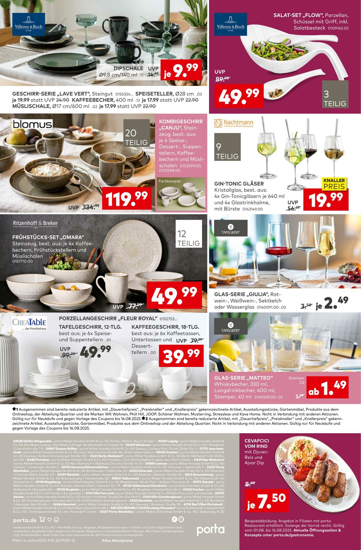 Prospekt Porta 11.08.2025 - 25.08.2025