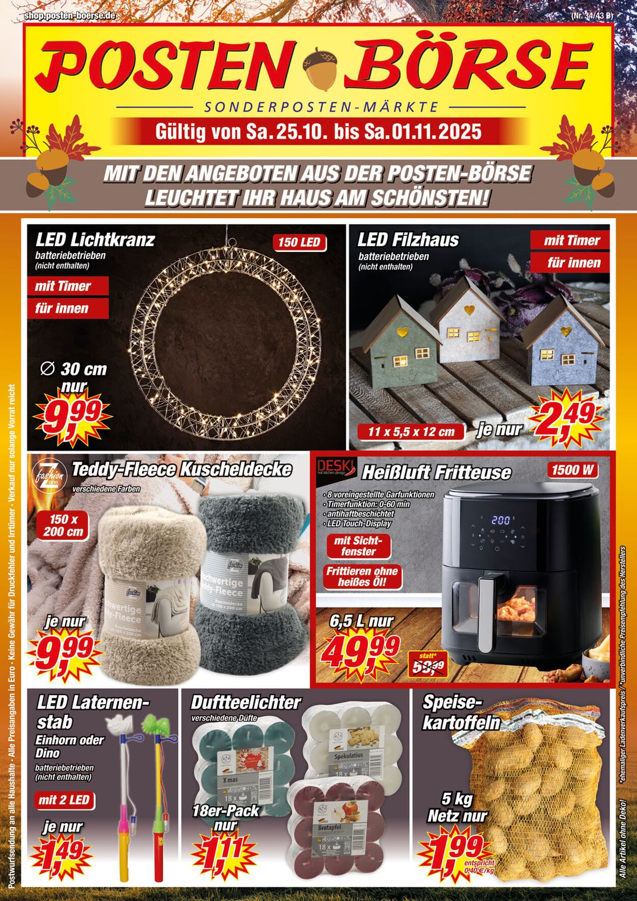 Prospekt Posten Börse 27.10.2025 - 03.11.2025