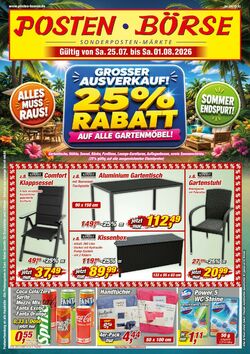Prospekt Posten Börse 25.07.2026 - 02.08.2026