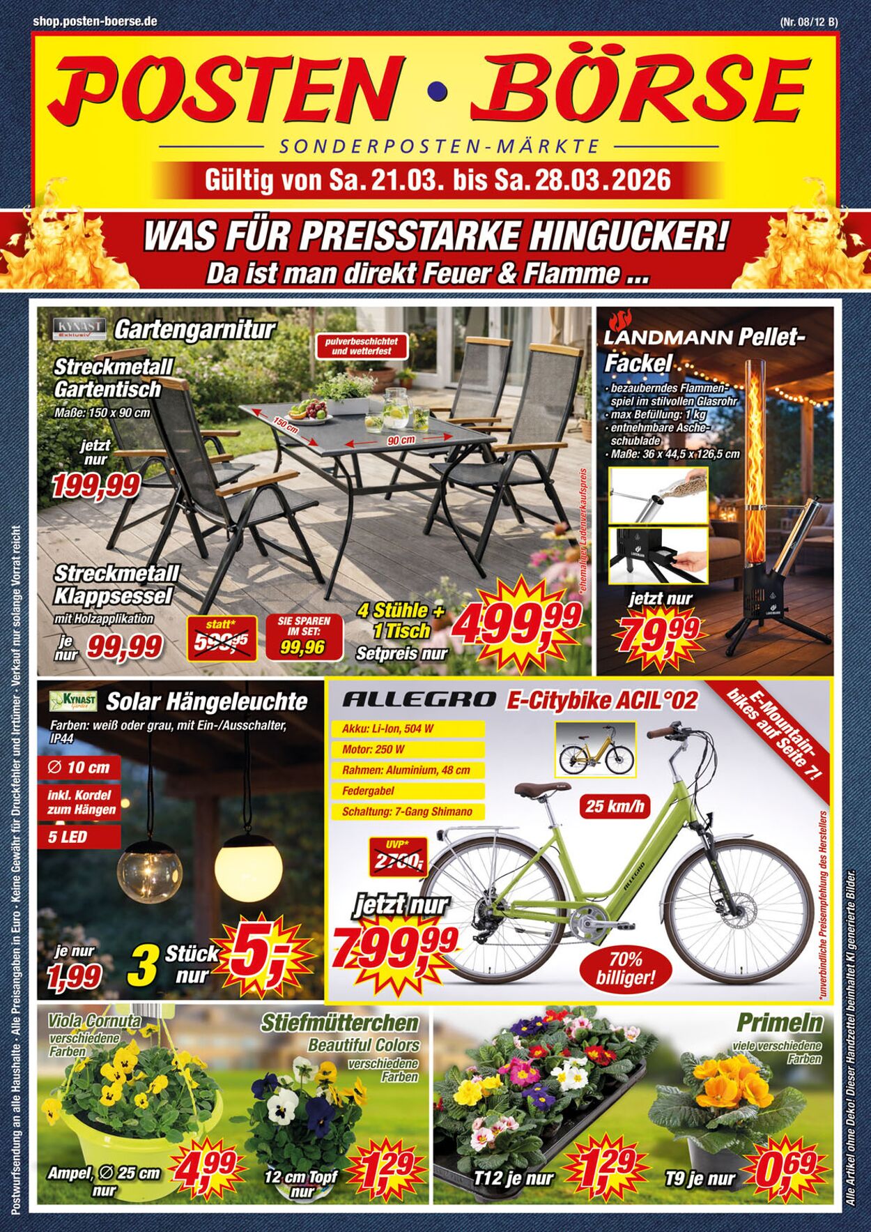 Prospekt Posten Börse 21.03.2026 - 29.03.2026