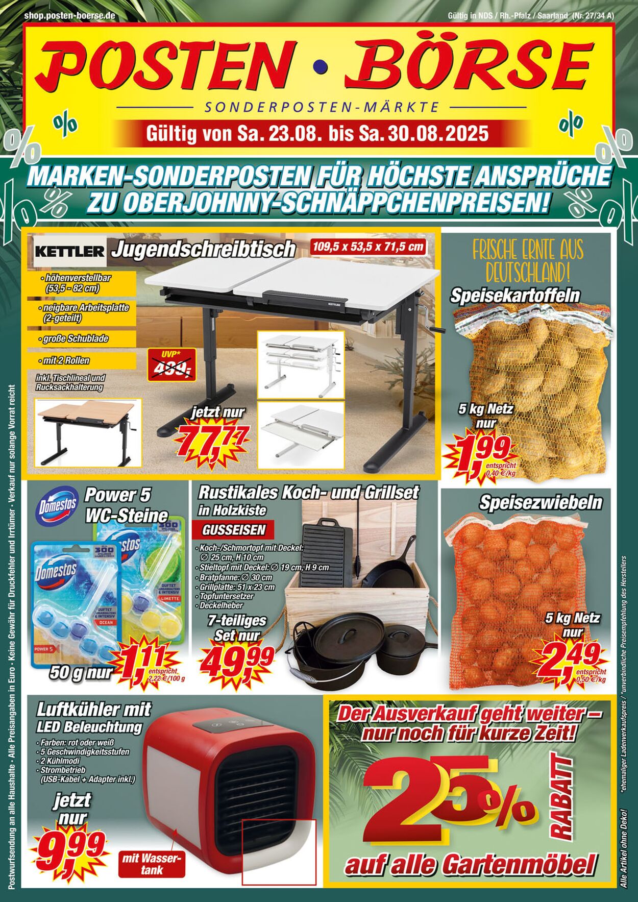 Prospekt Posten Börse 25.08.2025 - 01.09.2025