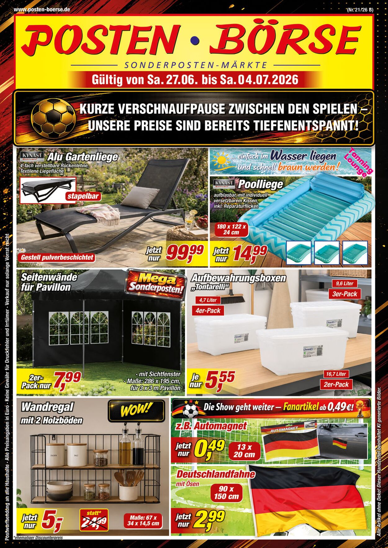 Prospekt Posten Börse 28.06.2026 - 06.07.2026