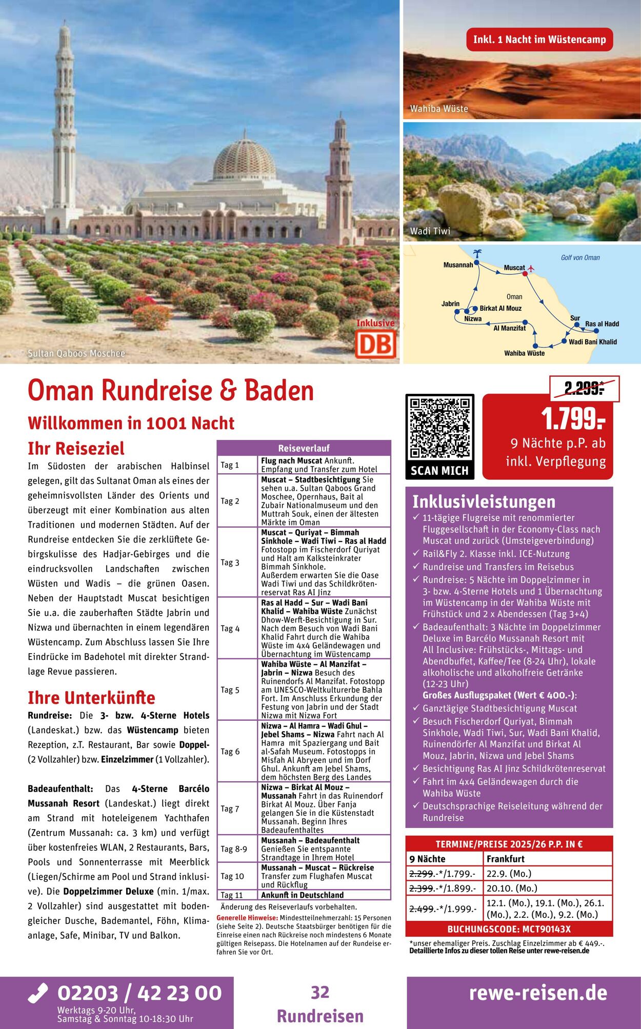 Prospekt REWE Reisen 01.07.2025 - 15.07.2025