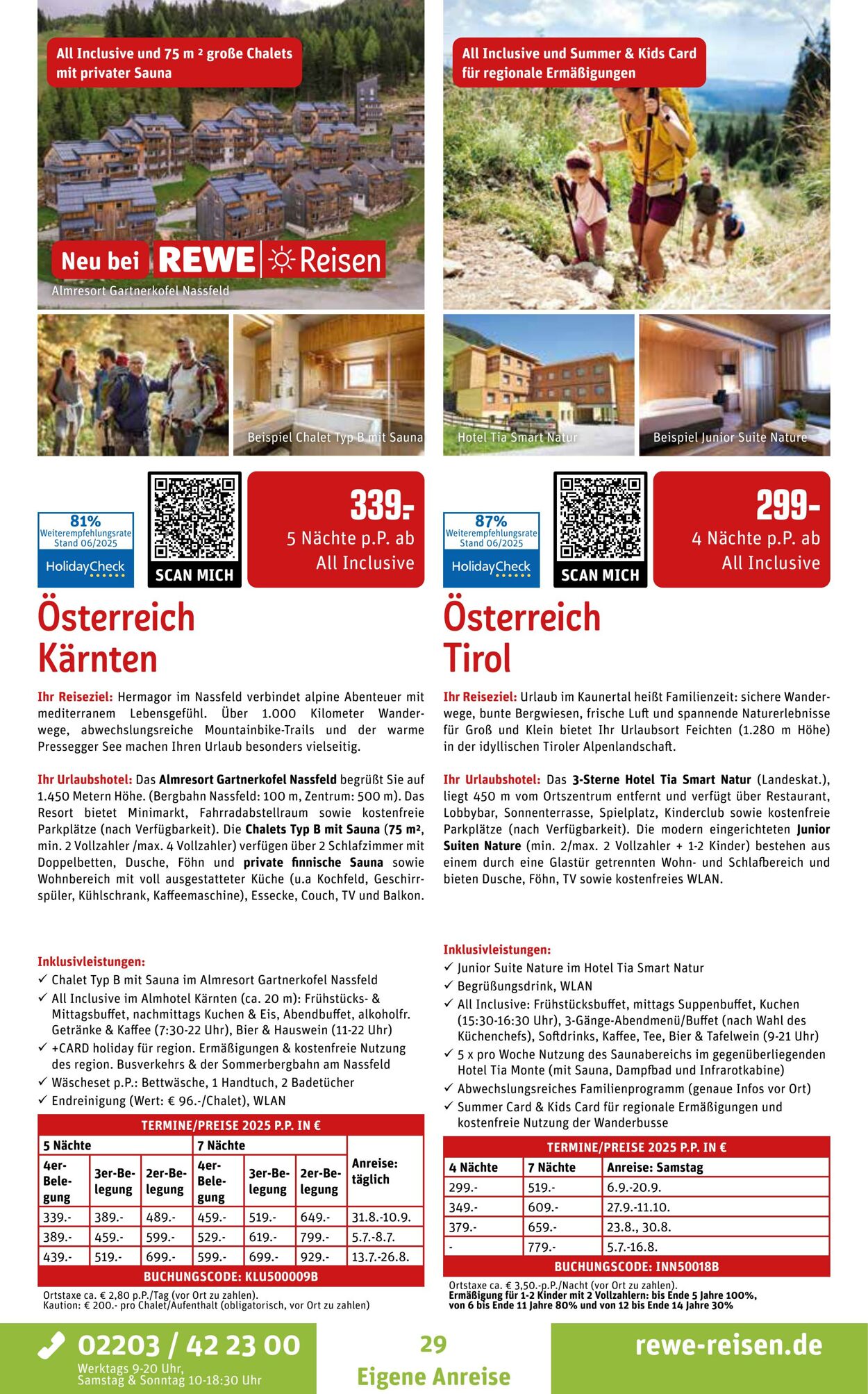 Prospekt REWE Reisen 01.07.2025 - 15.07.2025