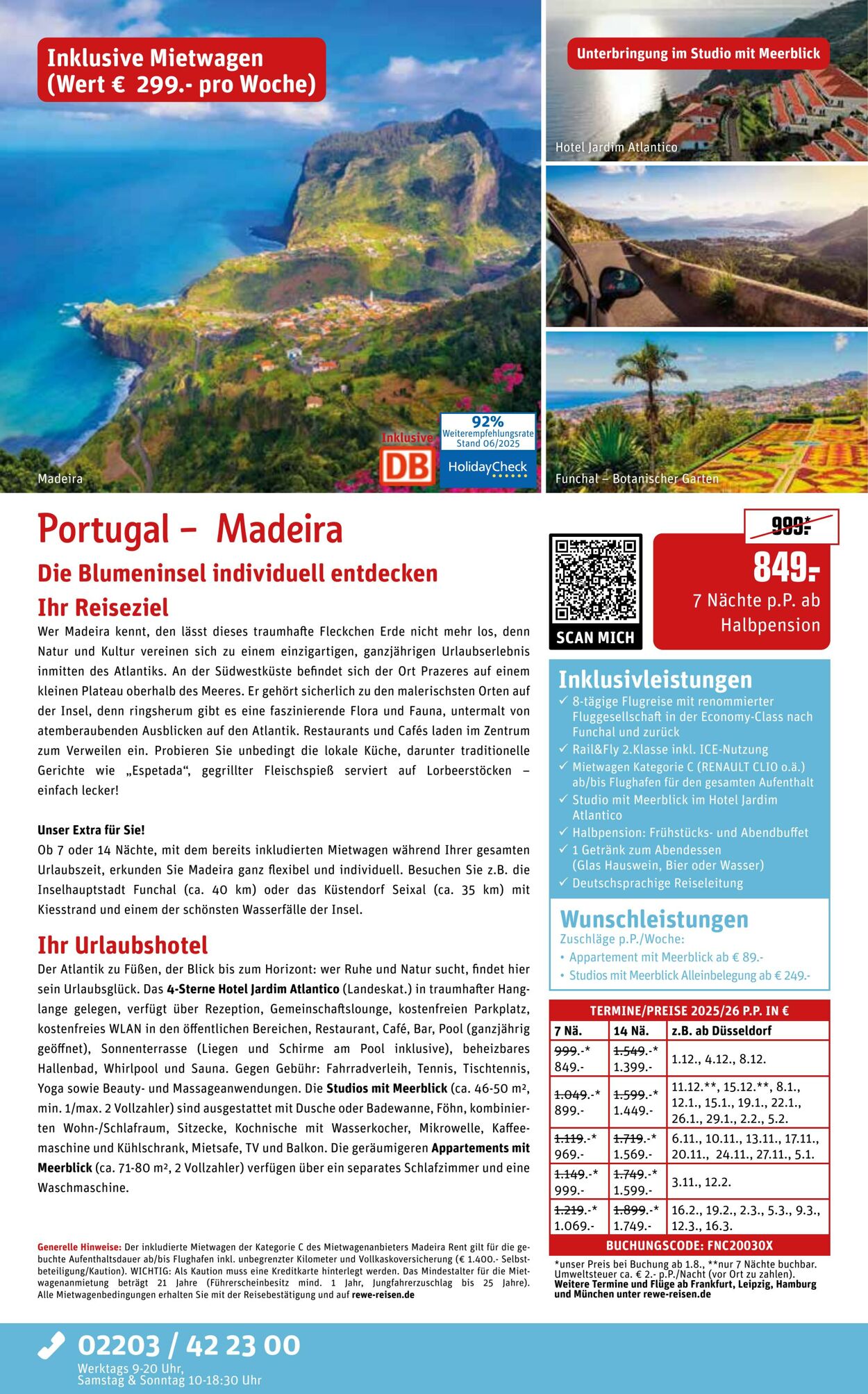 Prospekt REWE Reisen 01.07.2025 - 15.07.2025