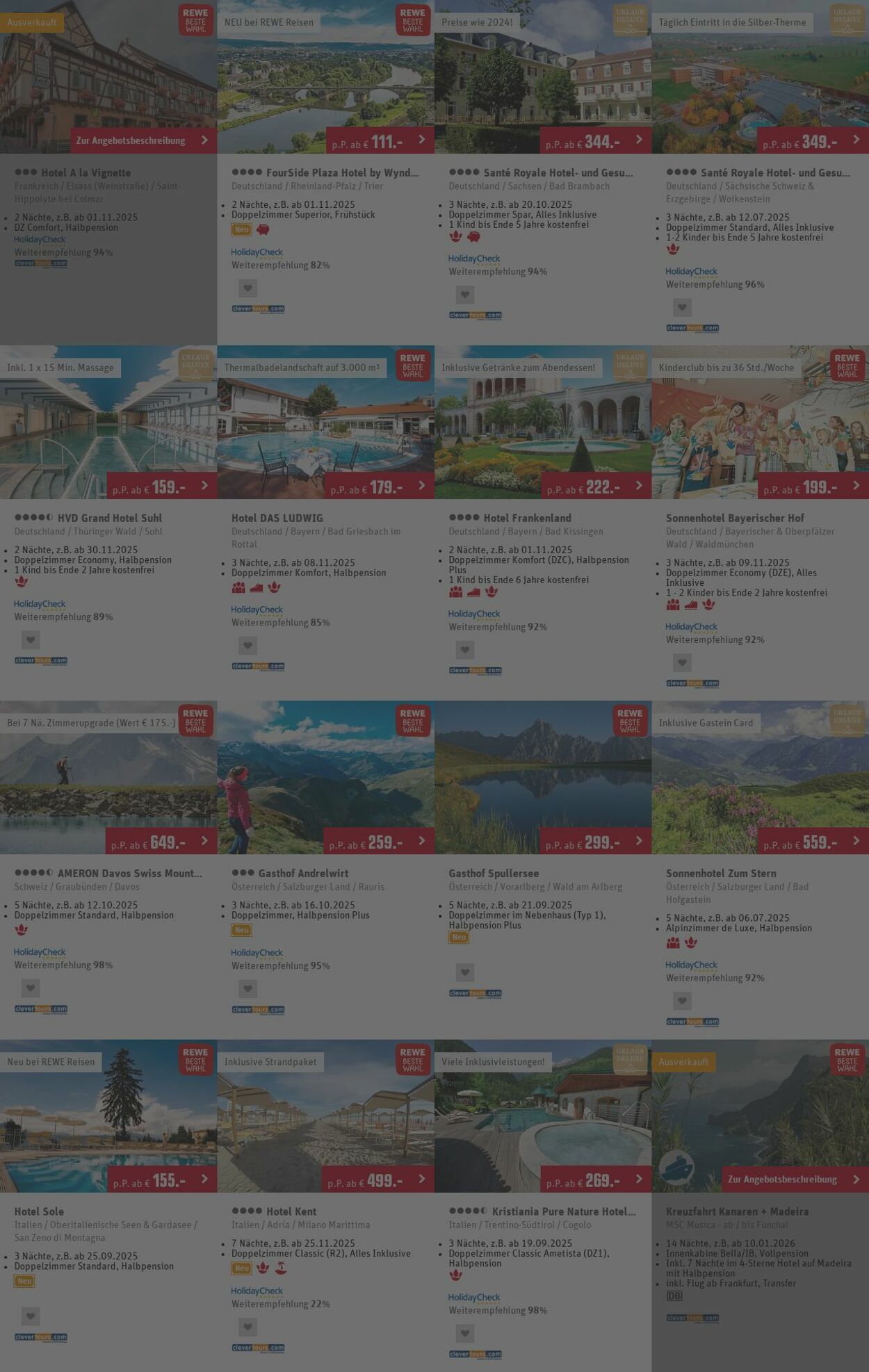 Prospekt REWE Reisen 30.06.2025 - 09.07.2025