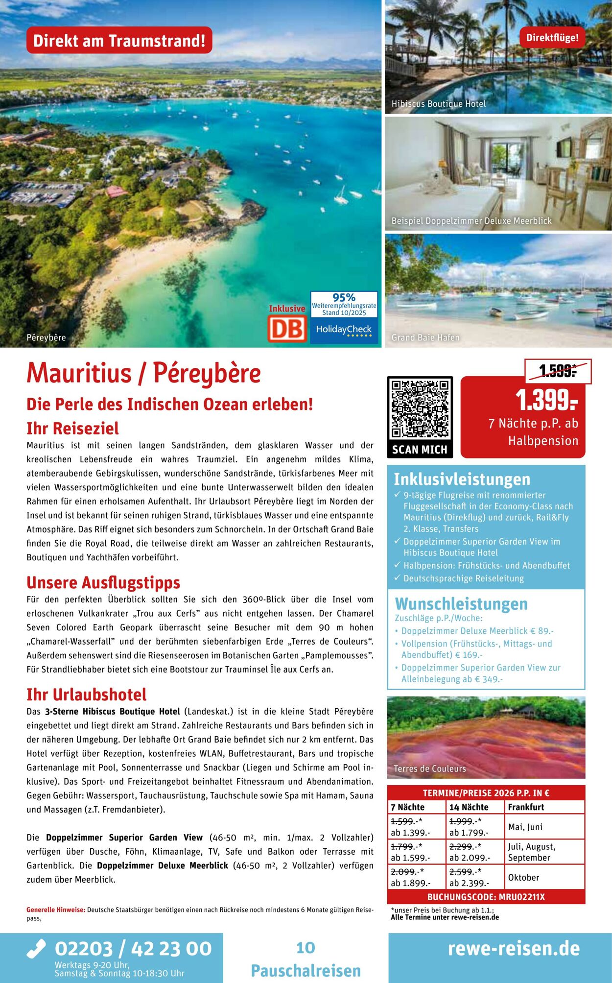 Prospekt REWE Reisen 27.10.2025 - 03.11.2025