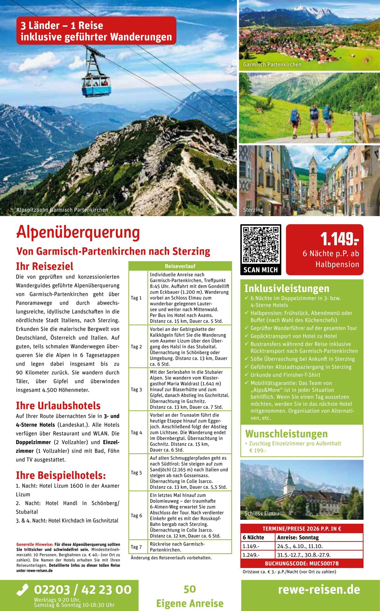 Prospekt REWE Reisen 27.10.2025 - 03.11.2025
