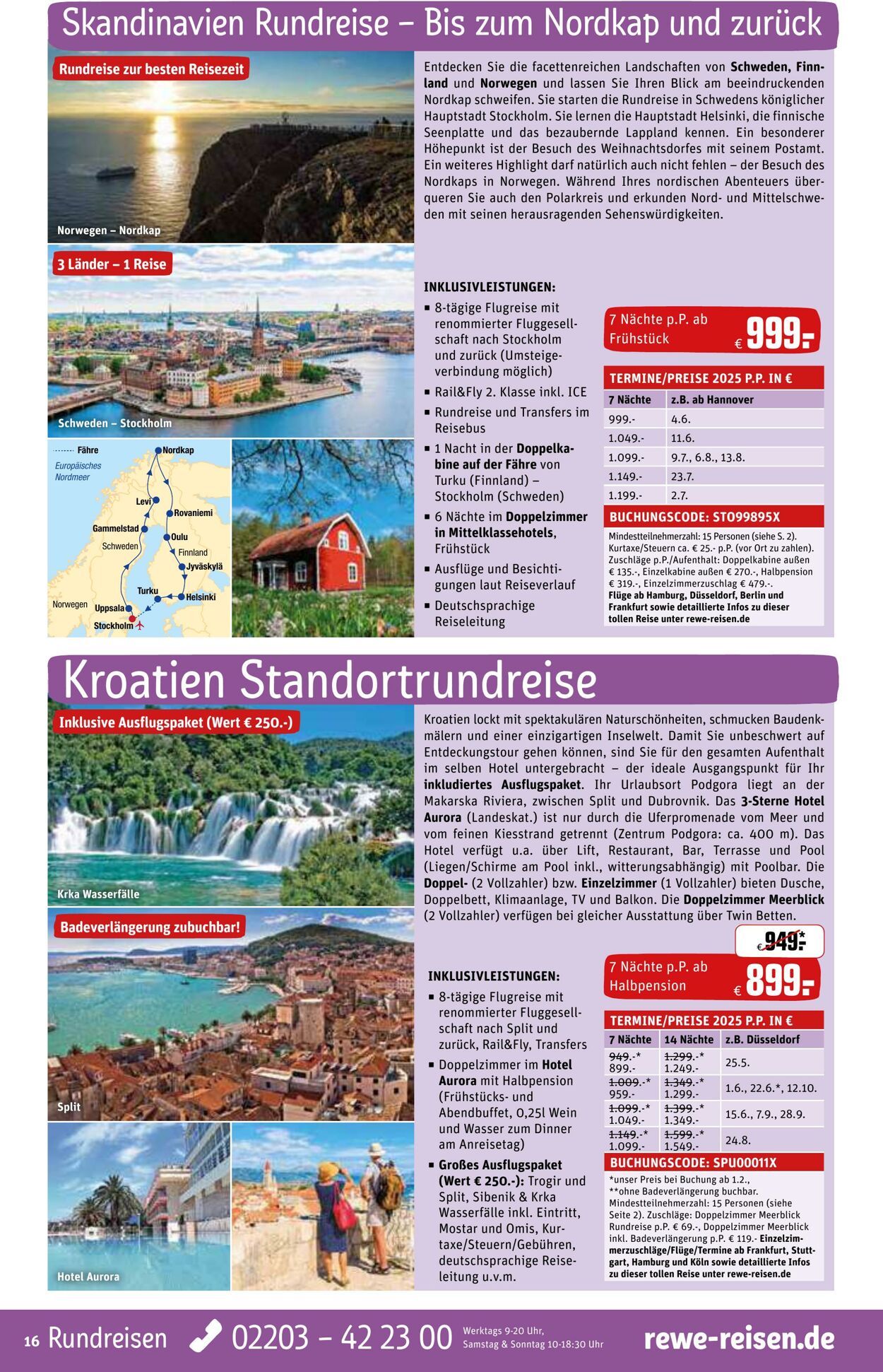 Prospekt REWE Reisen 24.12.2024 - 31.01.2025