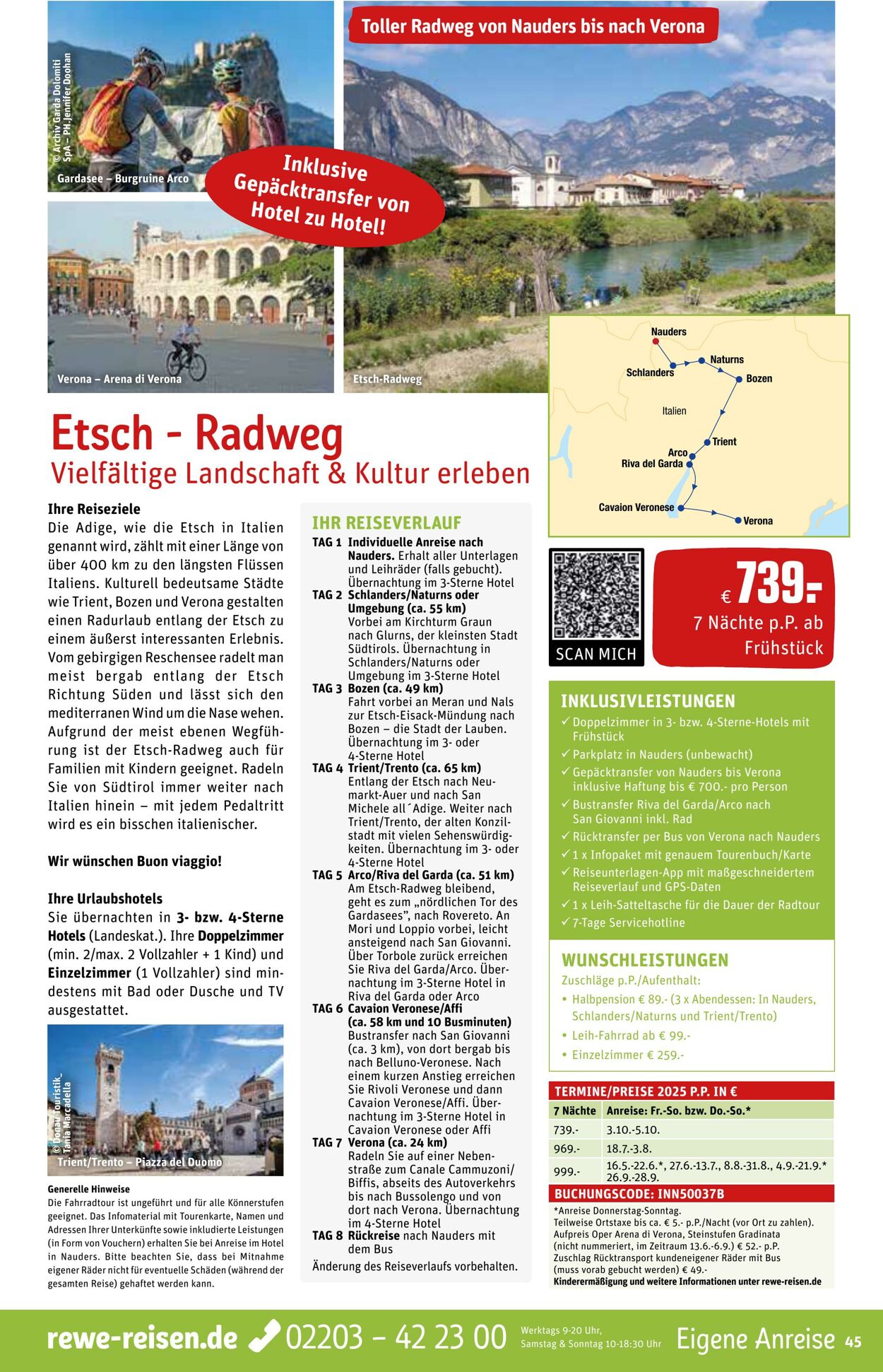 Prospekt REWE Reisen 31.10.2024 - 31.12.2024