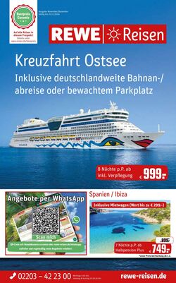 Prospekt REWE Reisen 01.06.2024 - 28.06.2024