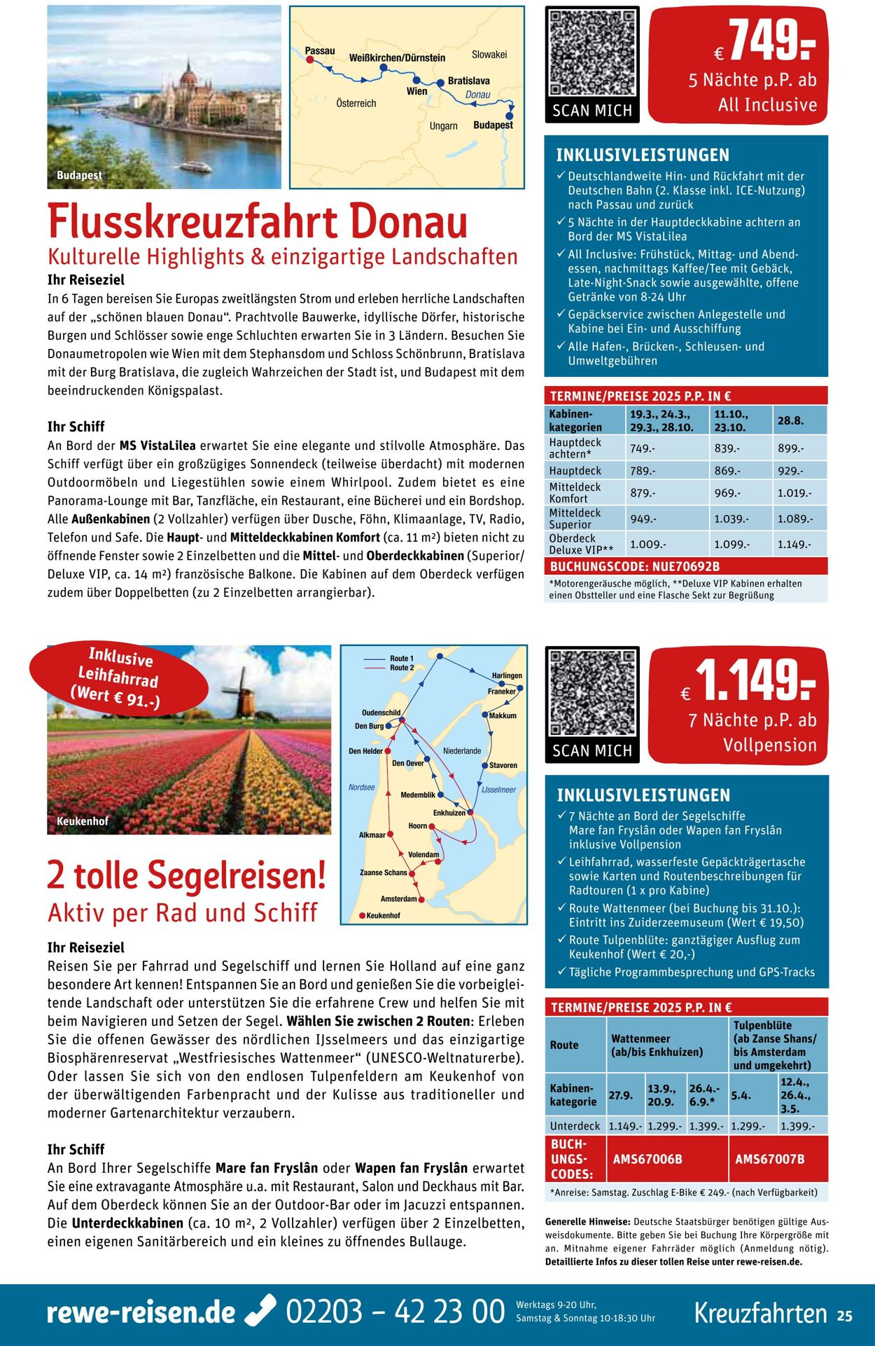 Prospekt REWE Reisen 25.09.2024 - 25.10.2024