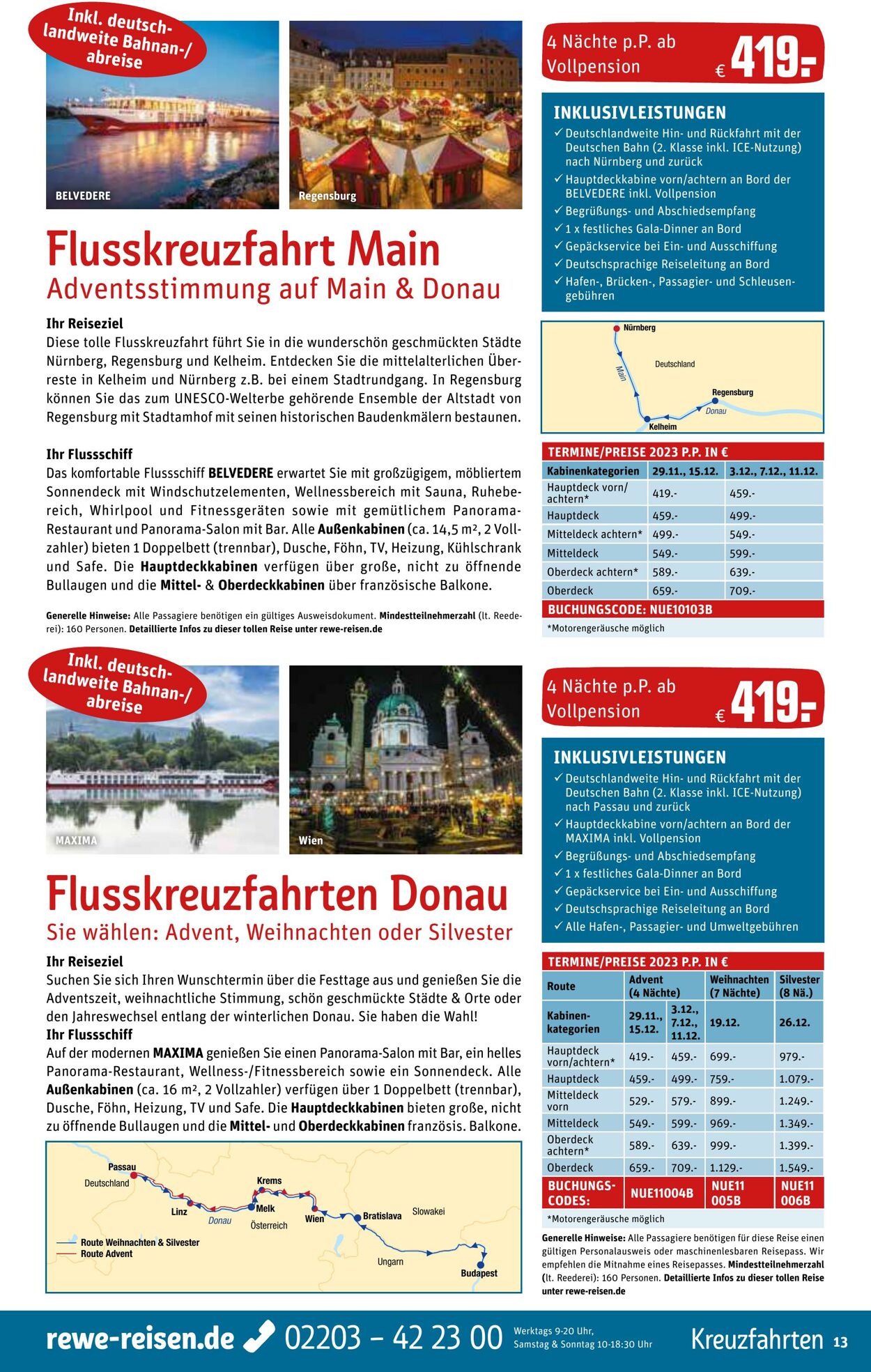 Prospekt REWE Reisen 01.05.2023 - 26.05.2023