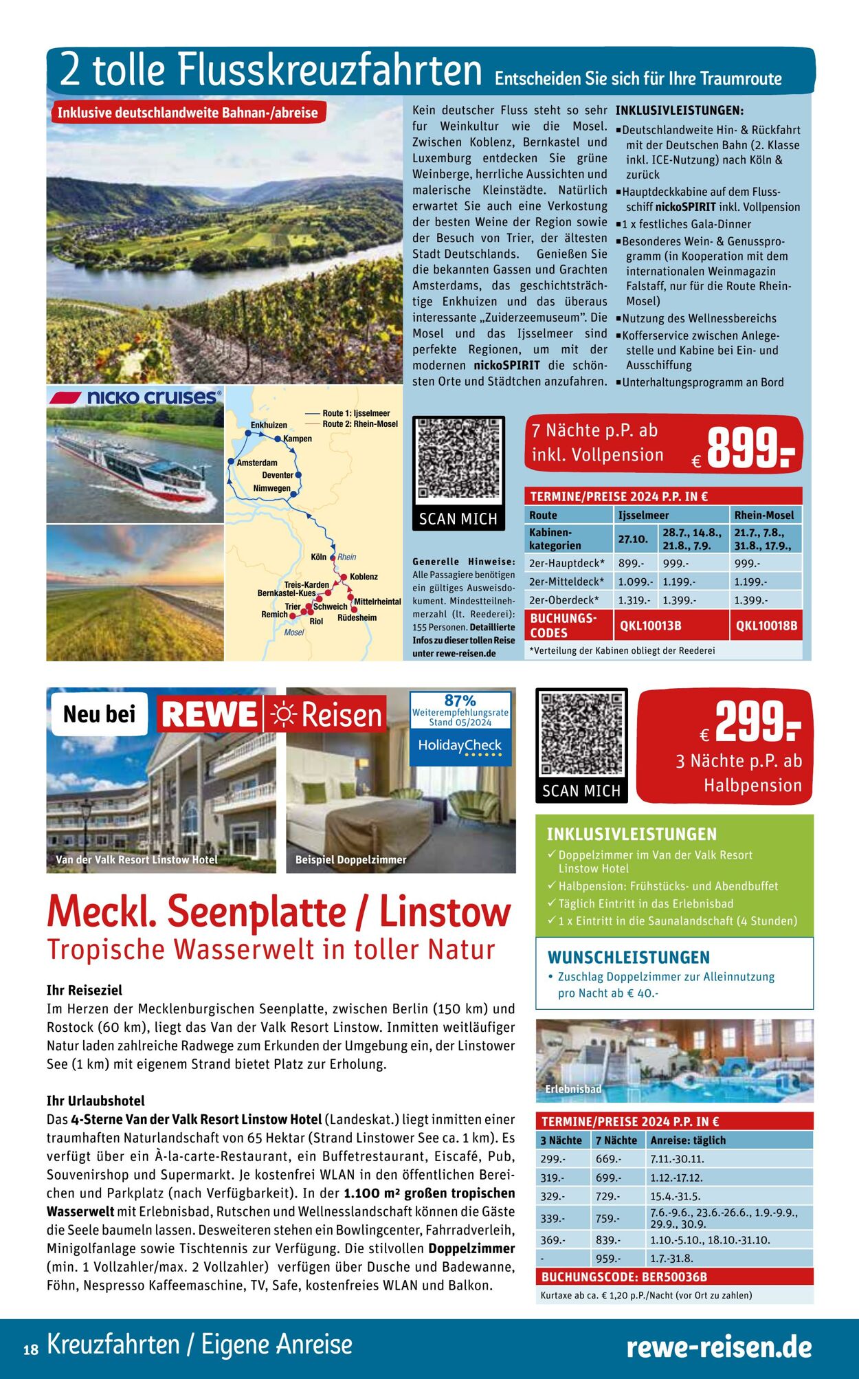 Prospekt REWE Reisen 01.06.2024 - 28.06.2024