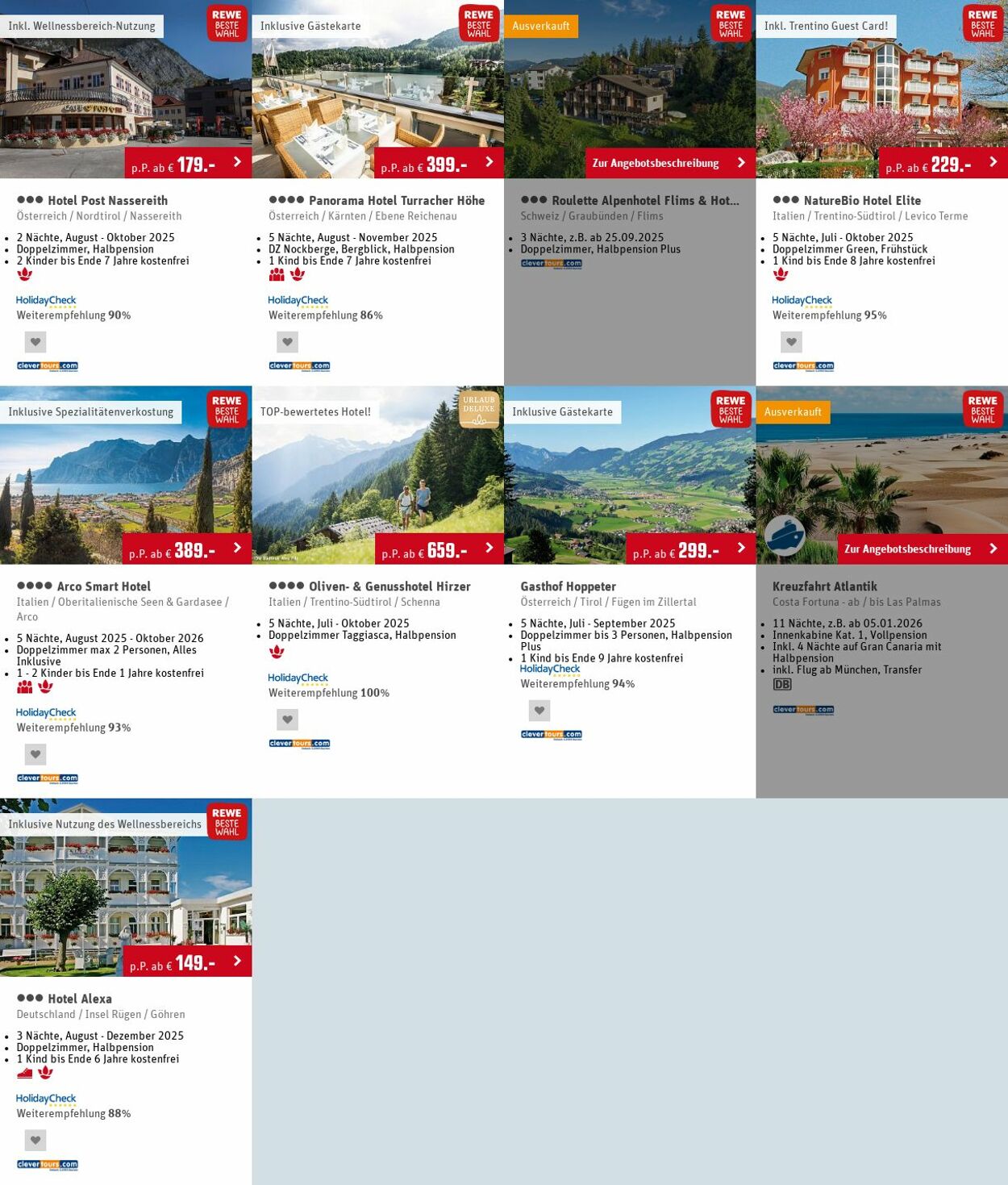Prospekt Rewe 04.08.2025 - 13.08.2025