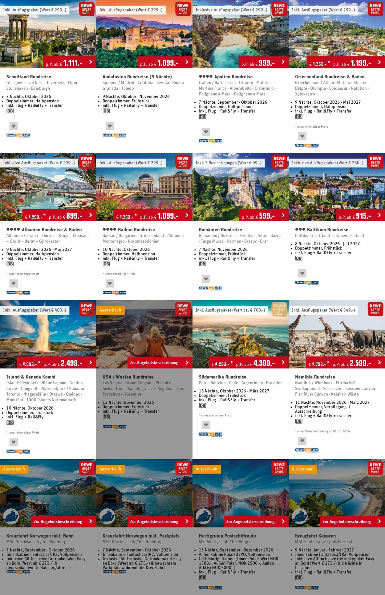 Prospekt Rewe 27.07.2026 - 05.08.2026