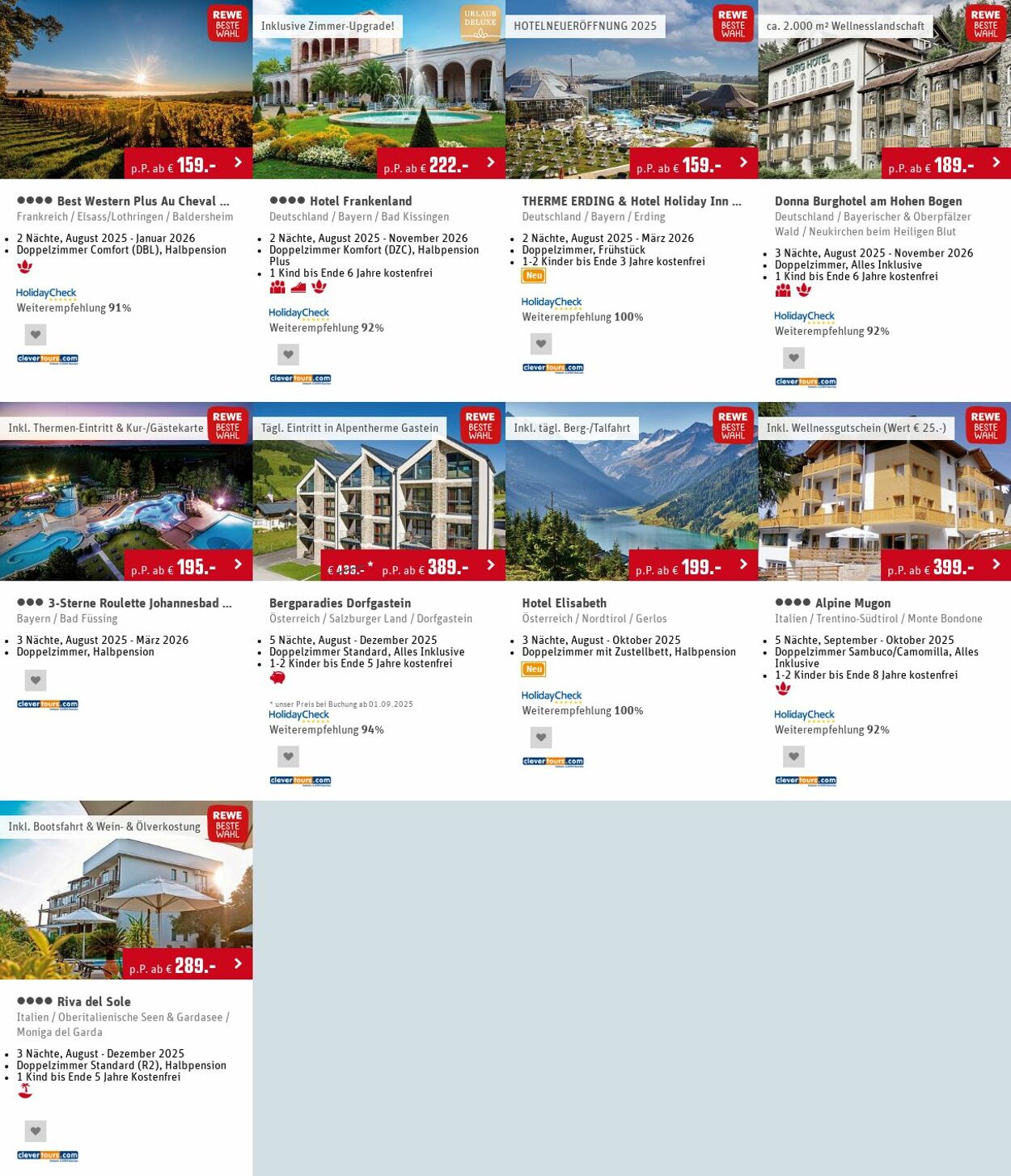 Prospekt Rewe 11.08.2025 - 20.08.2025