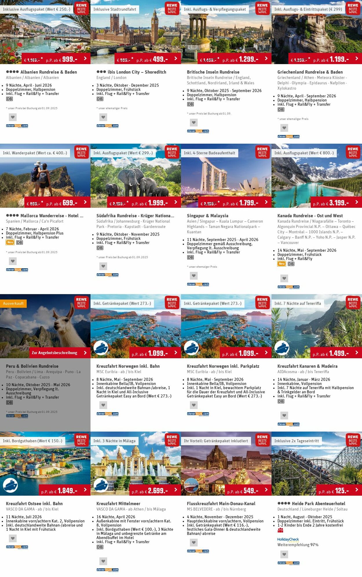 Prospekt Rewe 04.08.2025 - 13.08.2025