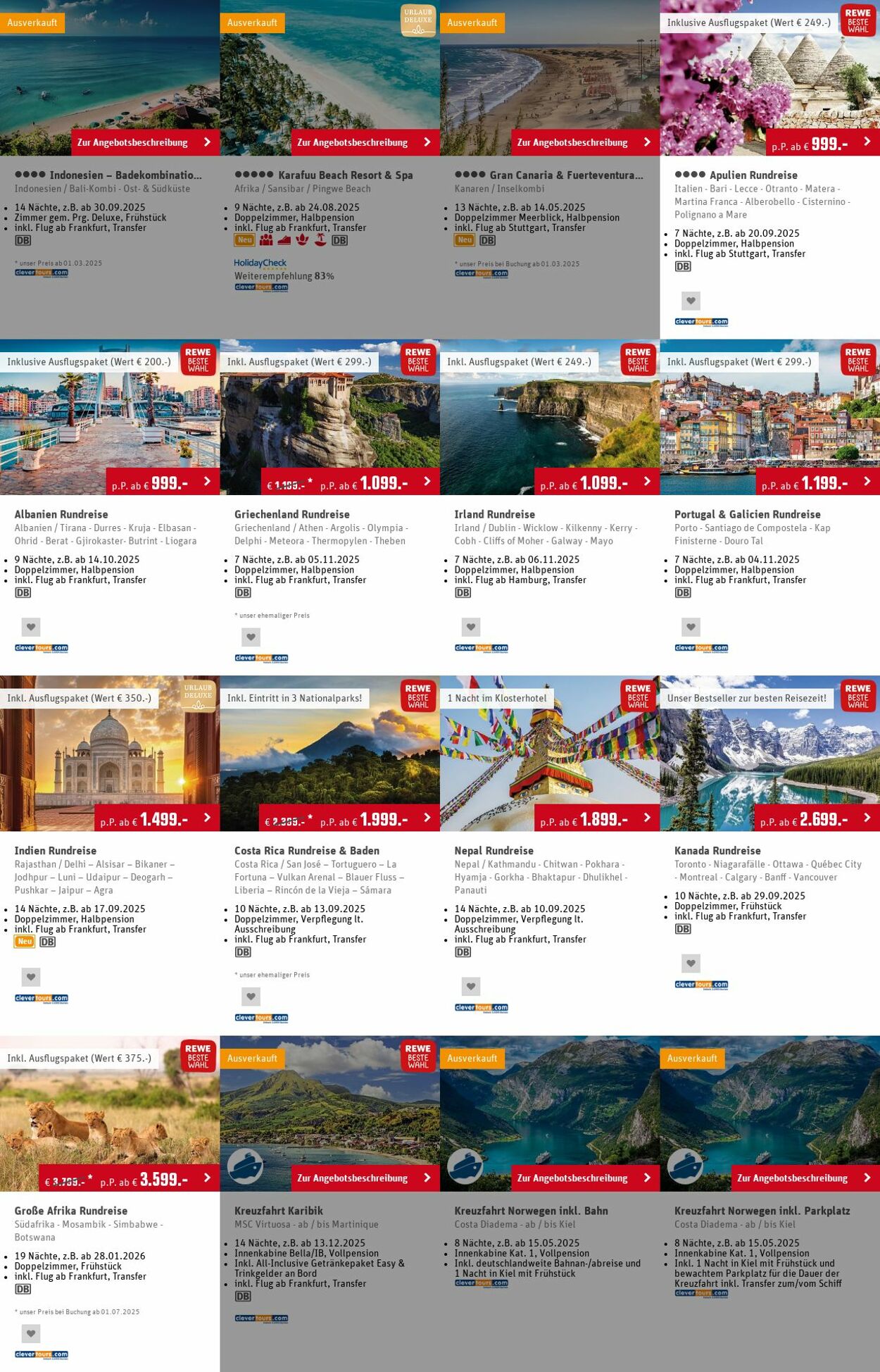 Prospekt Rewe 26.05.2025 - 04.06.2025
