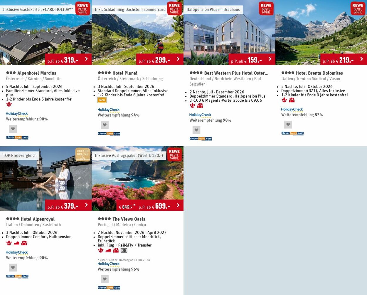 Prospekt Rewe 29.06.2026 - 08.07.2026