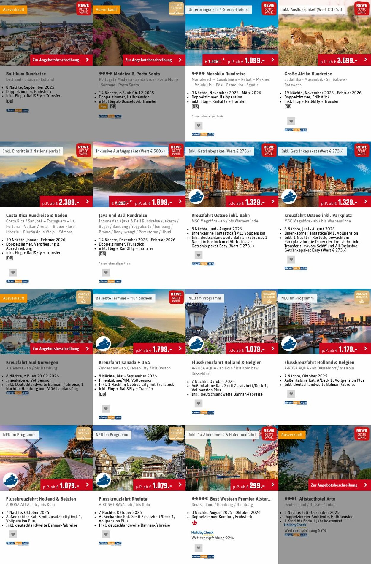 Prospekt Rewe 11.08.2025 - 20.08.2025