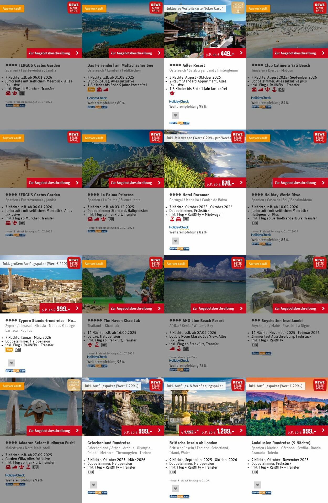 Prospekt Rewe 11.08.2025 - 20.08.2025