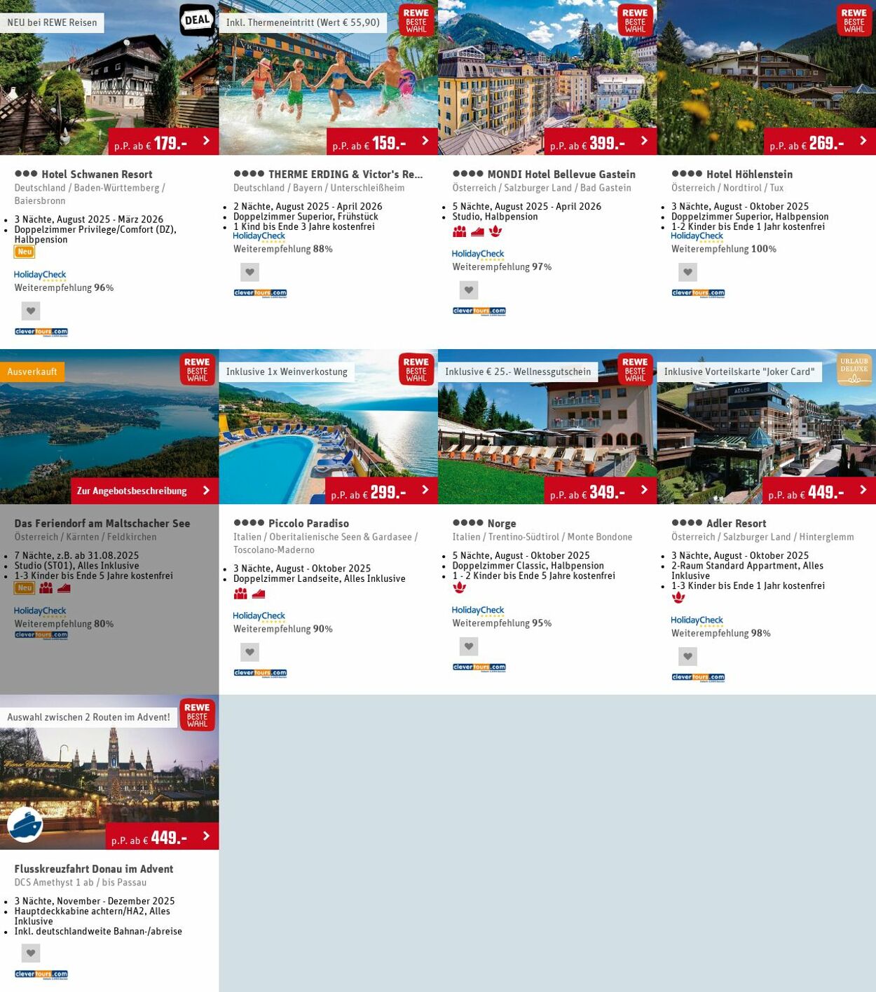 Prospekt Rewe 11.08.2025 - 20.08.2025