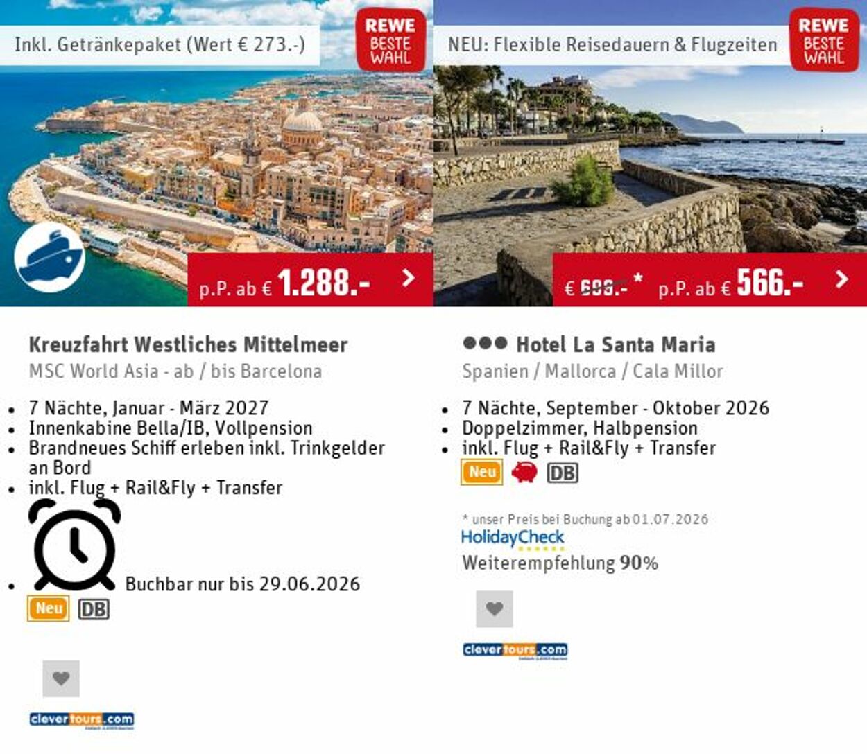Prospekt Rewe 22.06.2026 - 01.07.2026