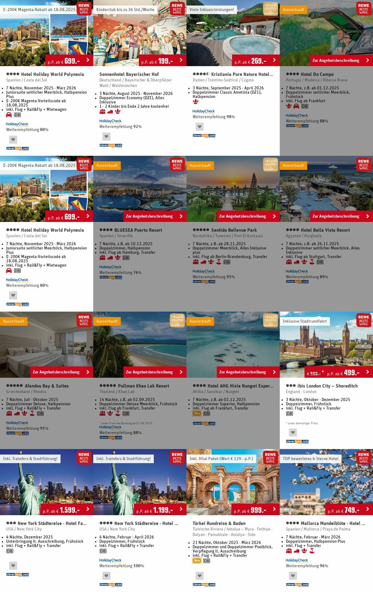 Prospekt Rewe 11.08.2025 - 20.08.2025