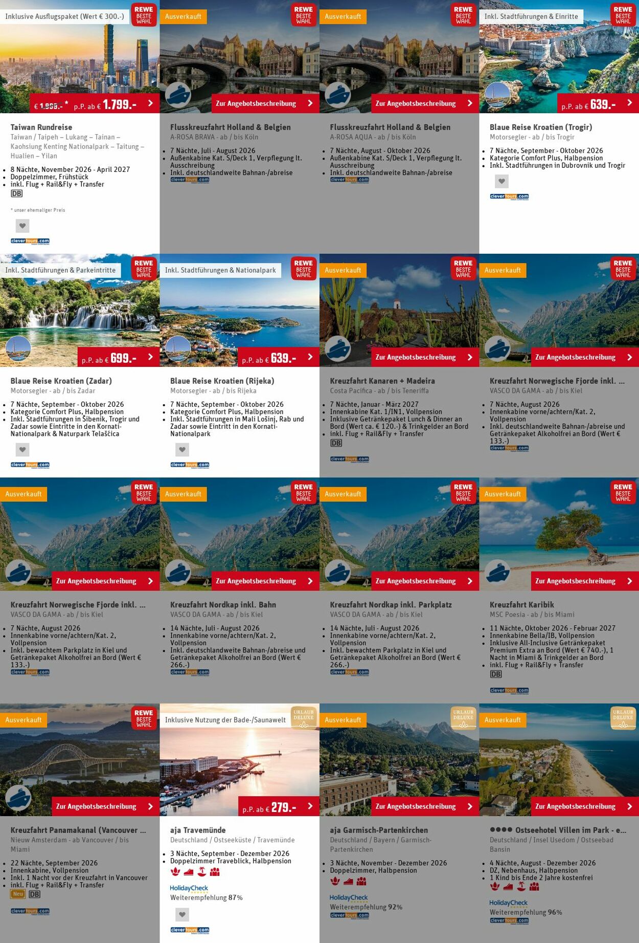 Prospekt Rewe 27.07.2026 - 05.08.2026