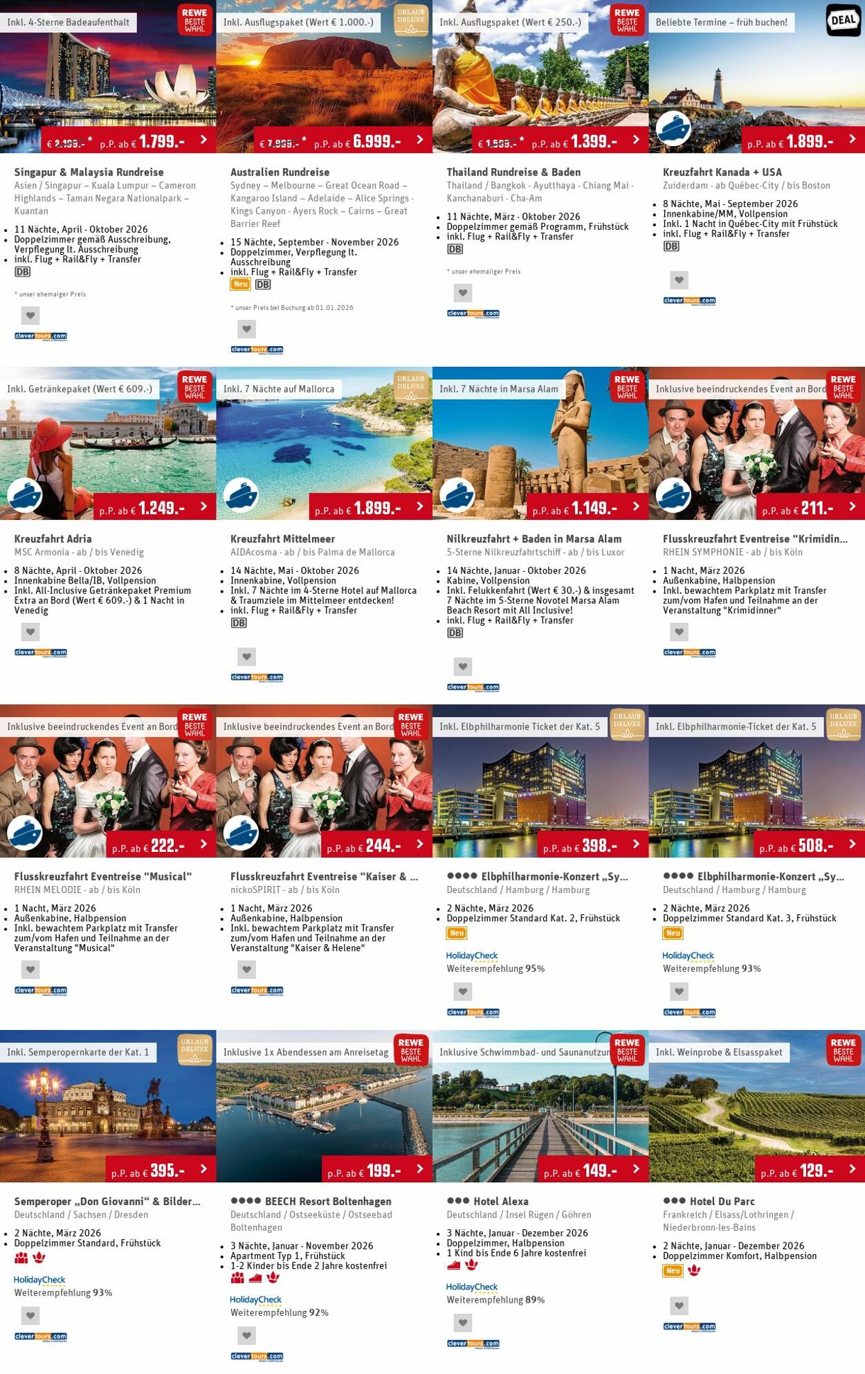 Prospekt Rewe 15.12.2025 - 24.12.2025