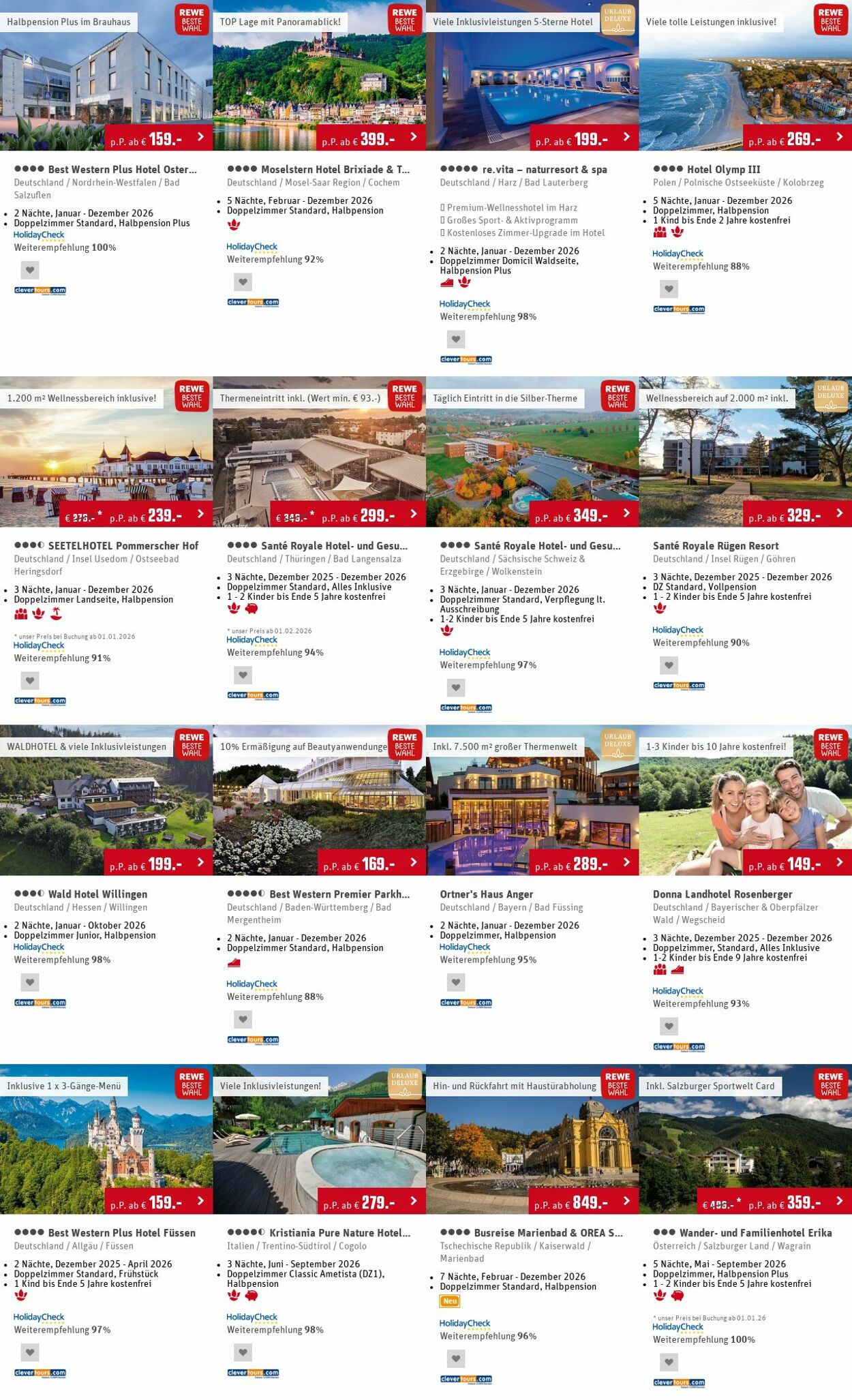 Prospekt Rewe 15.12.2025 - 24.12.2025