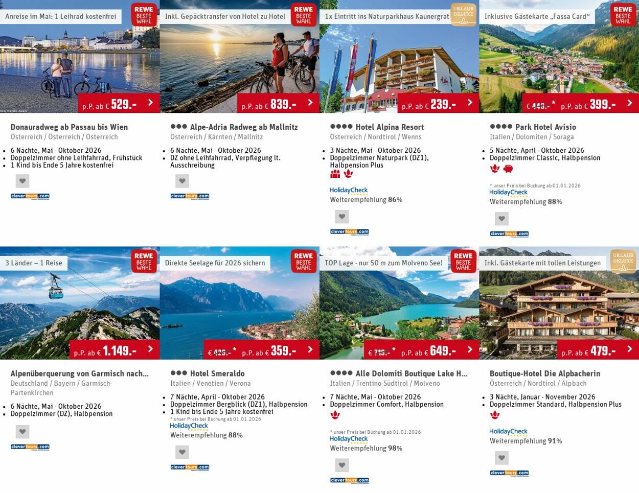 Prospekt Rewe 15.12.2025 - 24.12.2025