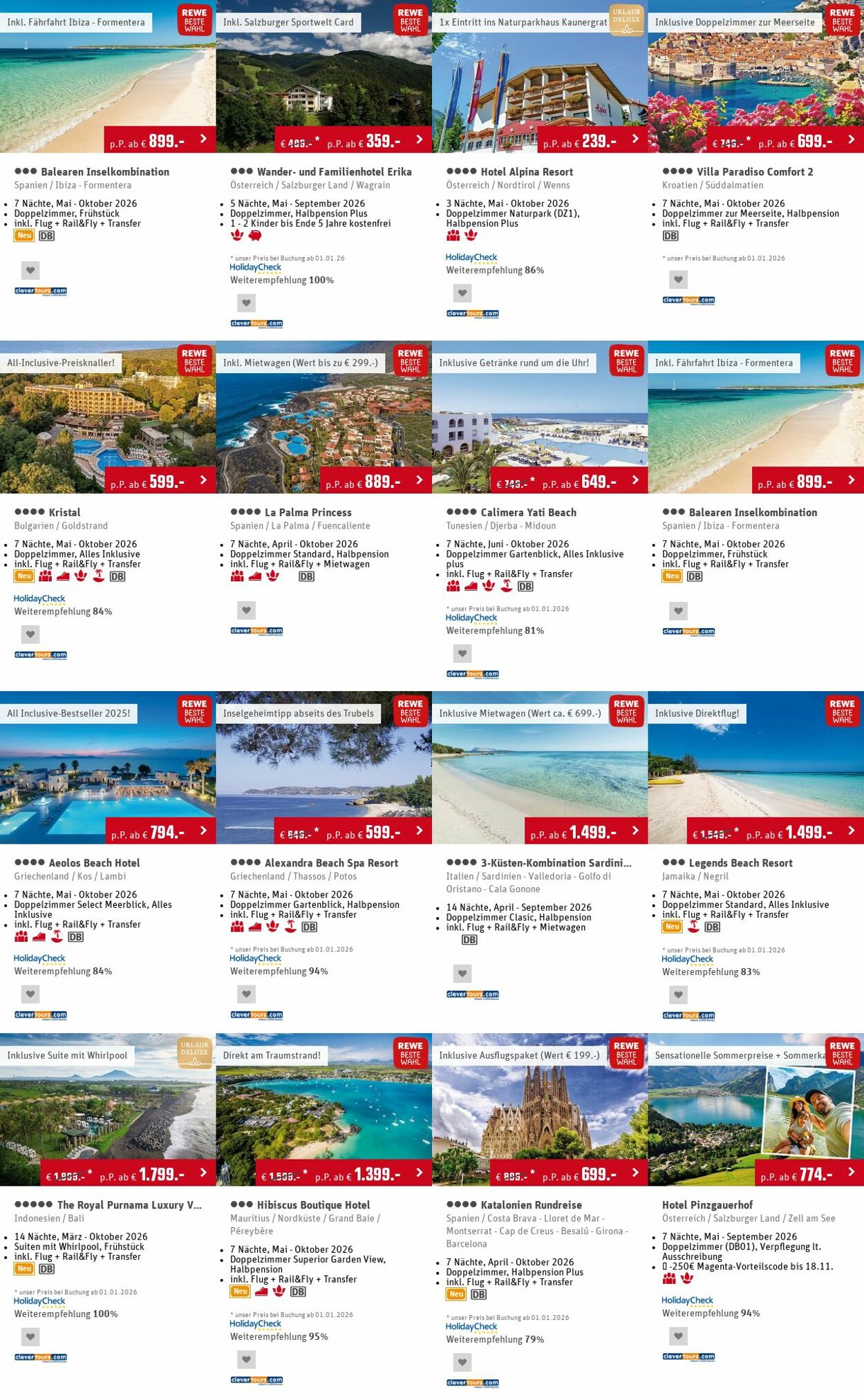 Prospekt Rewe 15.12.2025 - 24.12.2025