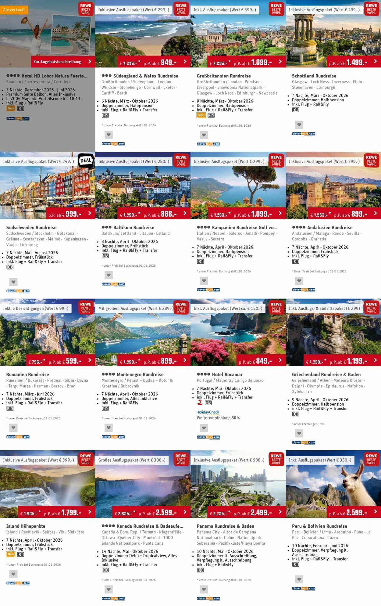 Prospekt Rewe 15.12.2025 - 24.12.2025